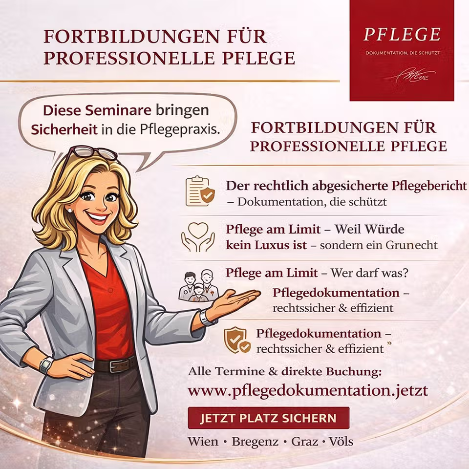 Pflegedokumentation Masterclass Wien